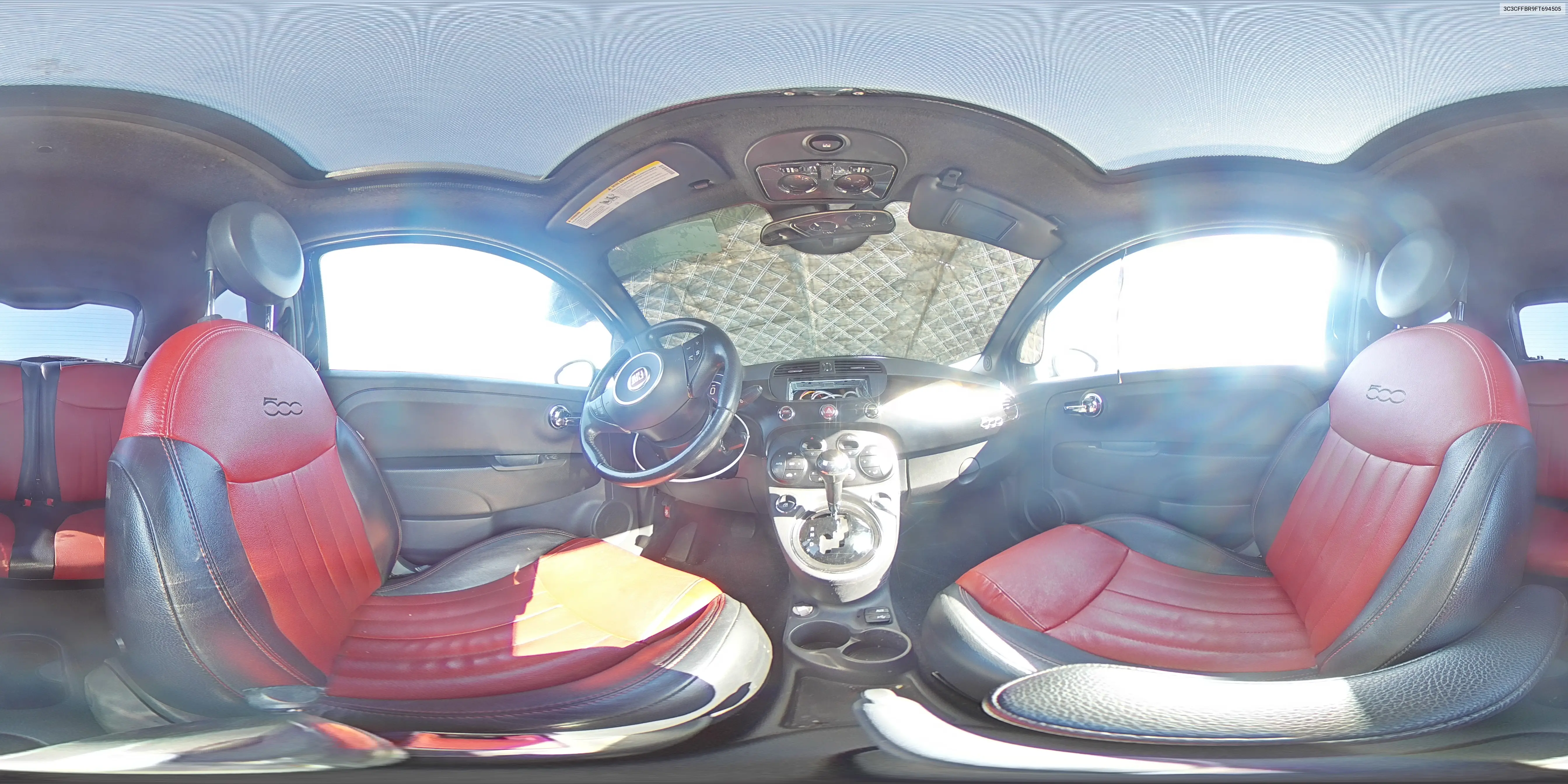 2015 Fiat 500 Sport VIN: 3C3CFFBR9FT694505 Lot: 62412335