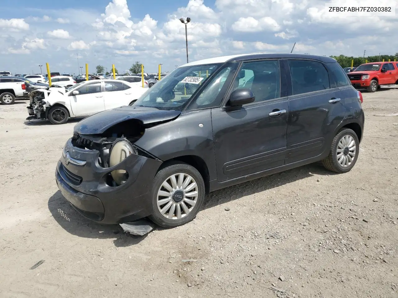 2015 Fiat 500L Easy VIN: ZFBCFABH7FZ030382 Lot: 62732905