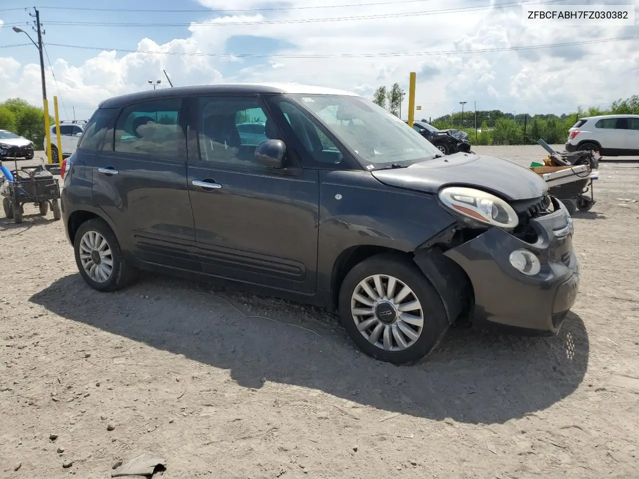 2015 Fiat 500L Easy VIN: ZFBCFABH7FZ030382 Lot: 62732905