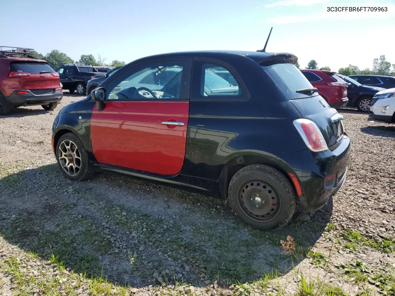 2015 Fiat 500 Sport VIN: 3C3CFFBR6FT709963 Lot: 63035785