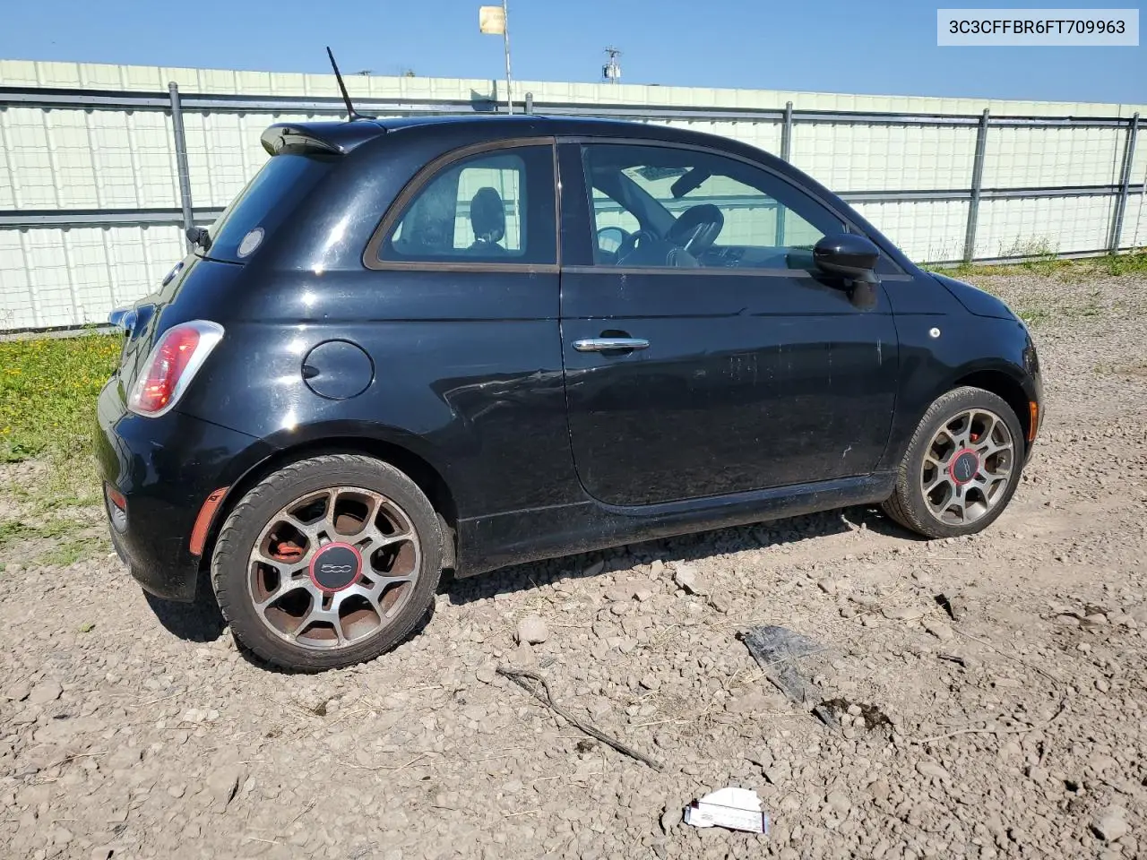 2015 Fiat 500 Sport VIN: 3C3CFFBR6FT709963 Lot: 63035785