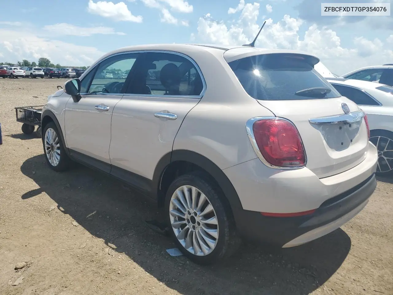 2016 Fiat 500X Lounge VIN: ZFBCFXDT7GP354076 Lot: 59963845