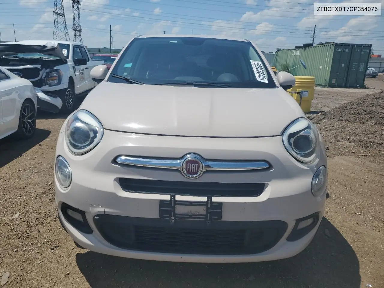 2016 Fiat 500X Lounge VIN: ZFBCFXDT7GP354076 Lot: 59963845