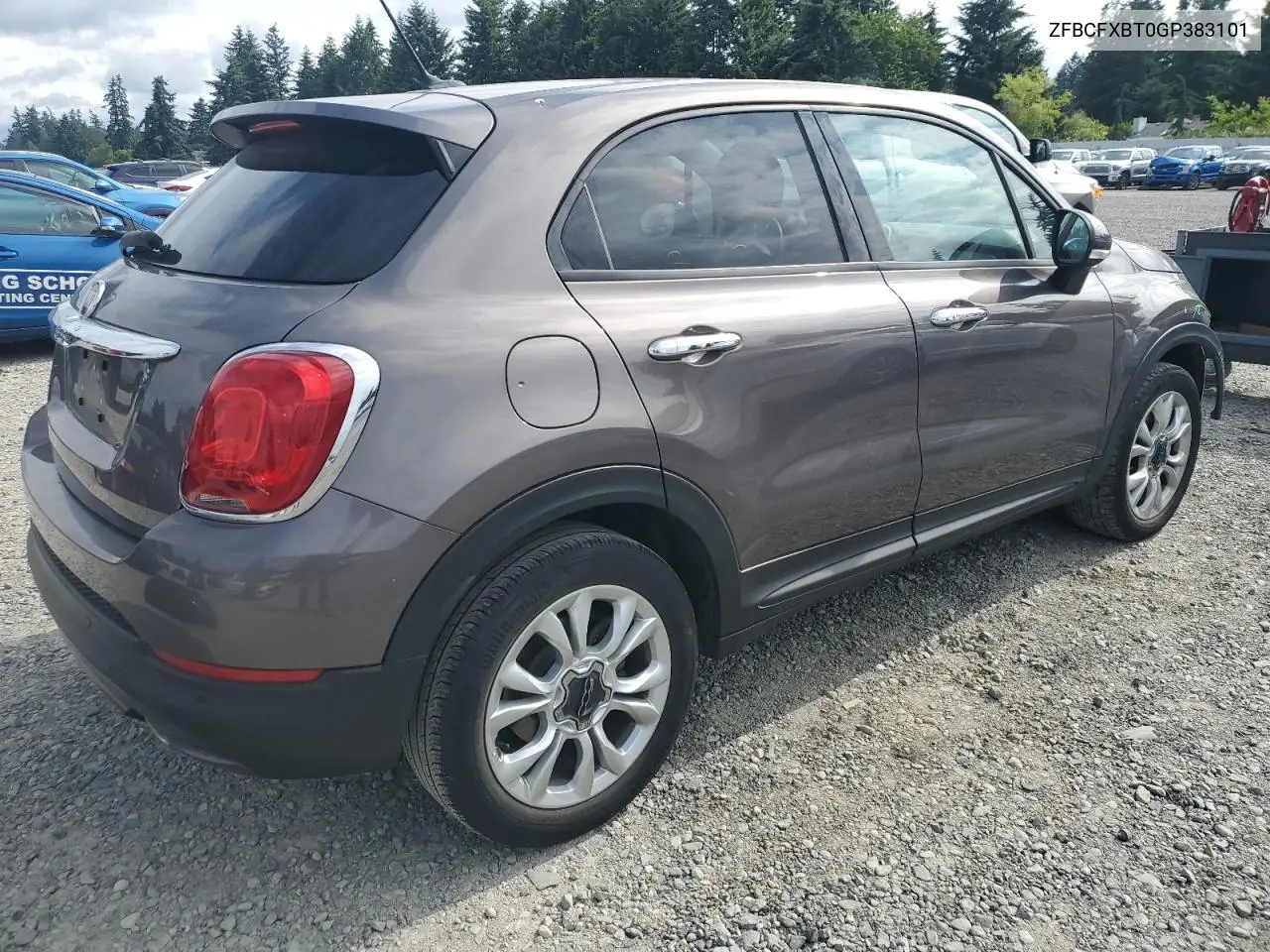 2016 Fiat 500X Easy VIN: ZFBCFXBT0GP383101 Lot: 61147345