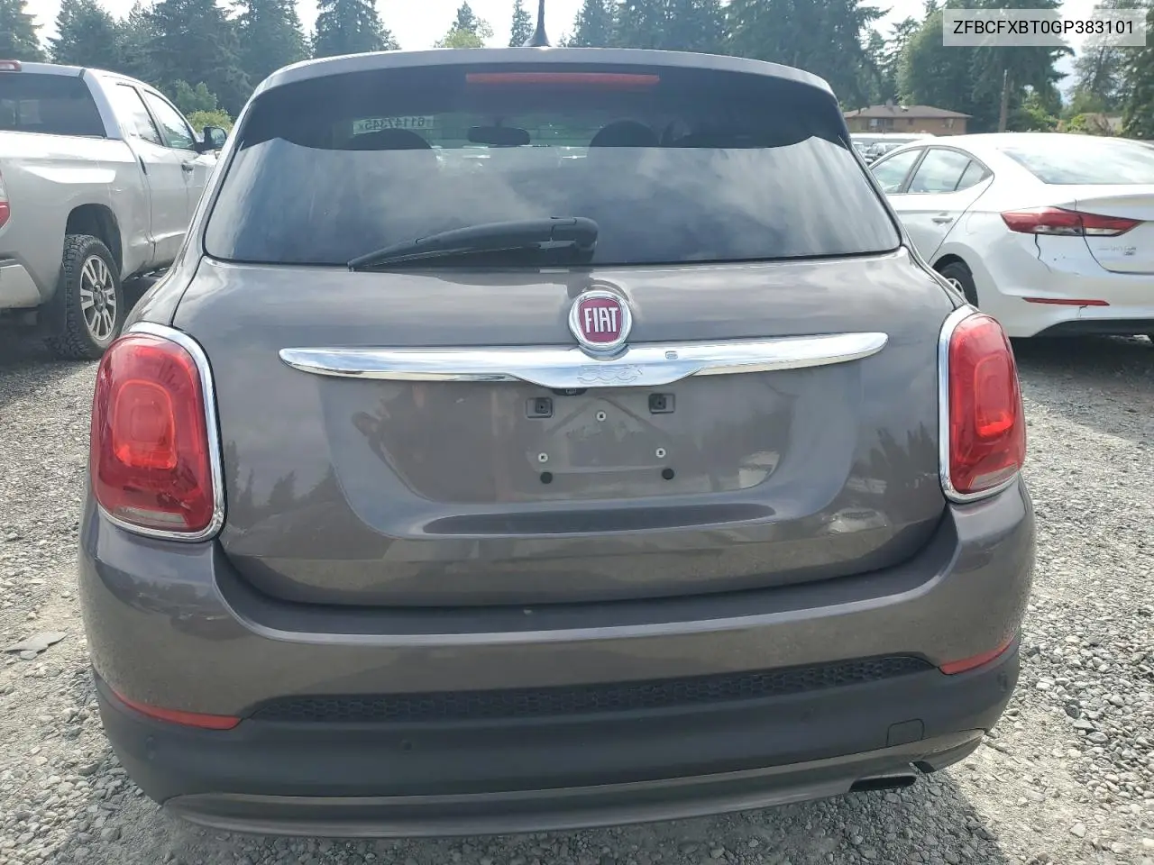 2016 Fiat 500X Easy VIN: ZFBCFXBT0GP383101 Lot: 61147345