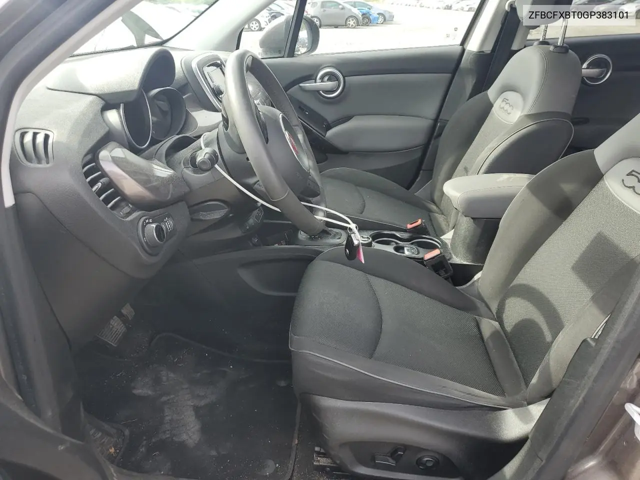 2016 Fiat 500X Easy VIN: ZFBCFXBT0GP383101 Lot: 61147345