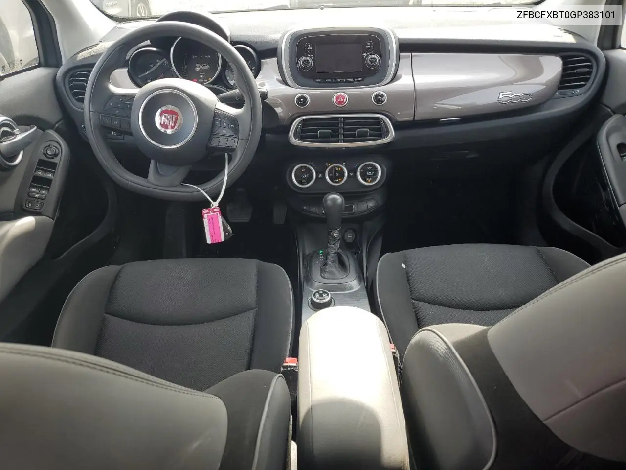 2016 Fiat 500X Easy VIN: ZFBCFXBT0GP383101 Lot: 61147345