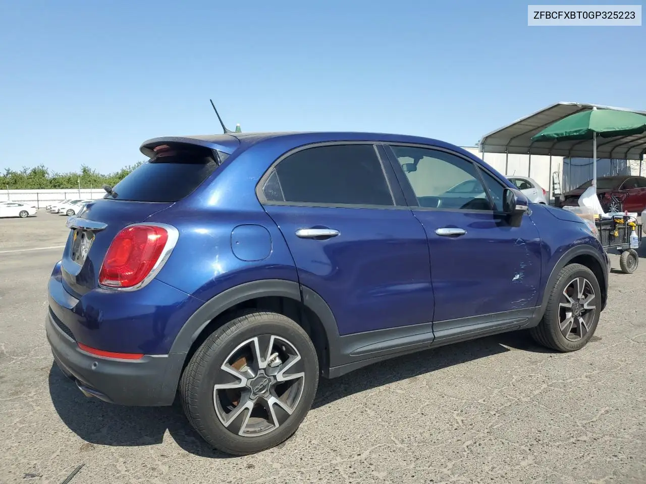 2016 Fiat 500X Easy VIN: ZFBCFXBT0GP325223 Lot: 61375825