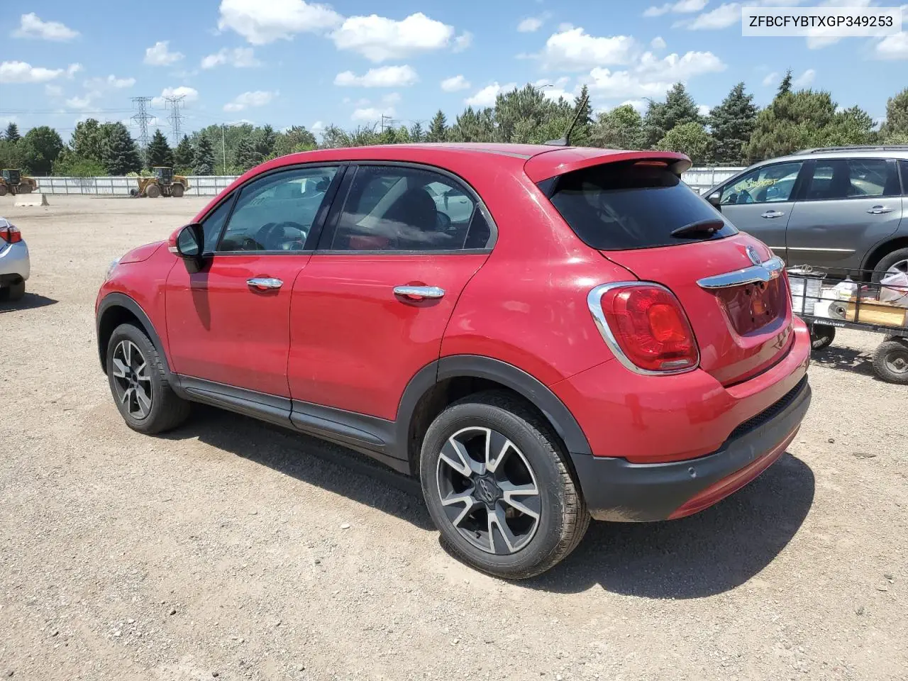 2016 Fiat 500X Easy VIN: ZFBCFYBTXGP349253 Lot: 61744645