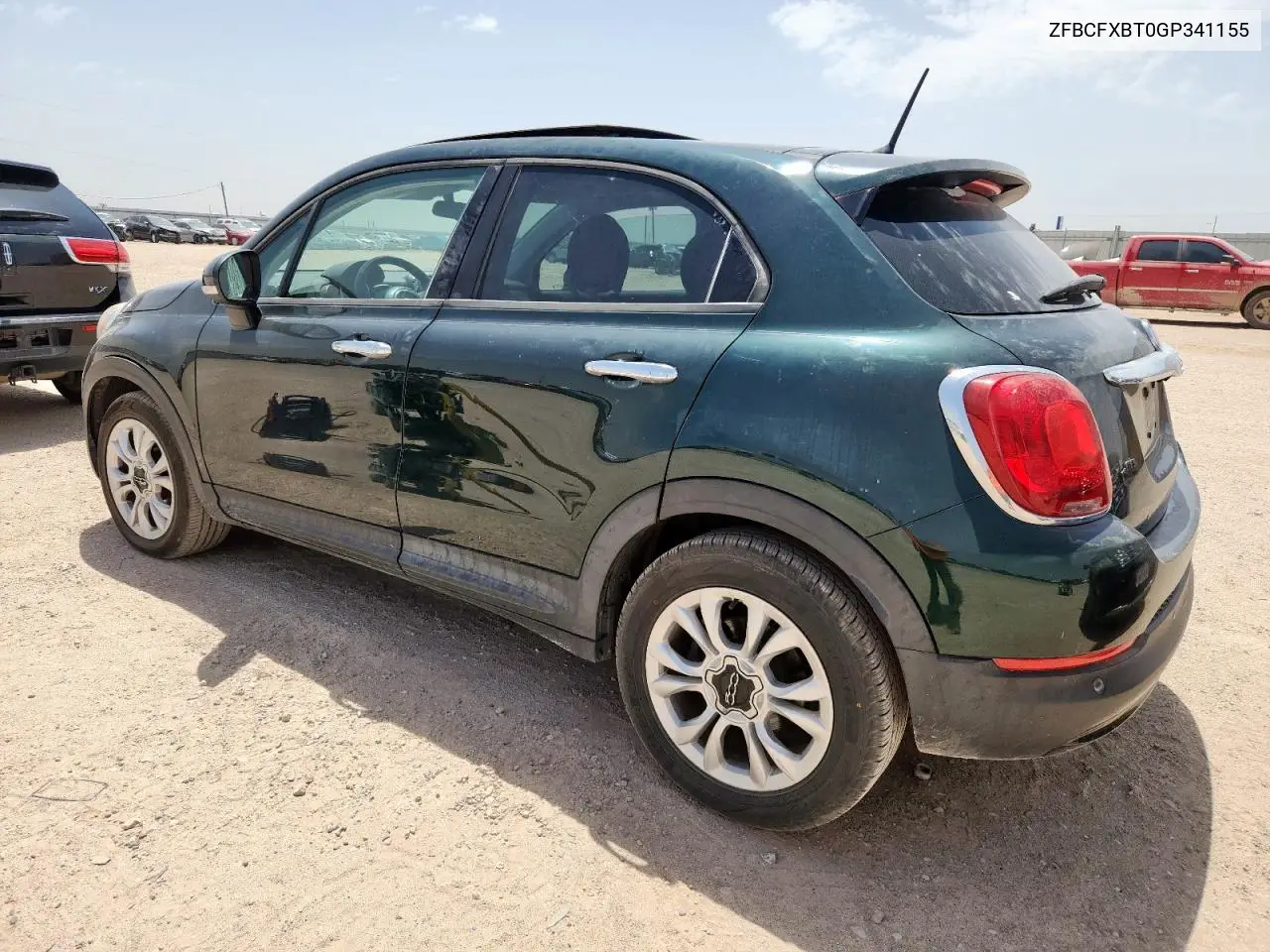 2016 Fiat 500X Easy VIN: ZFBCFXBT0GP341155 Lot: 61961145