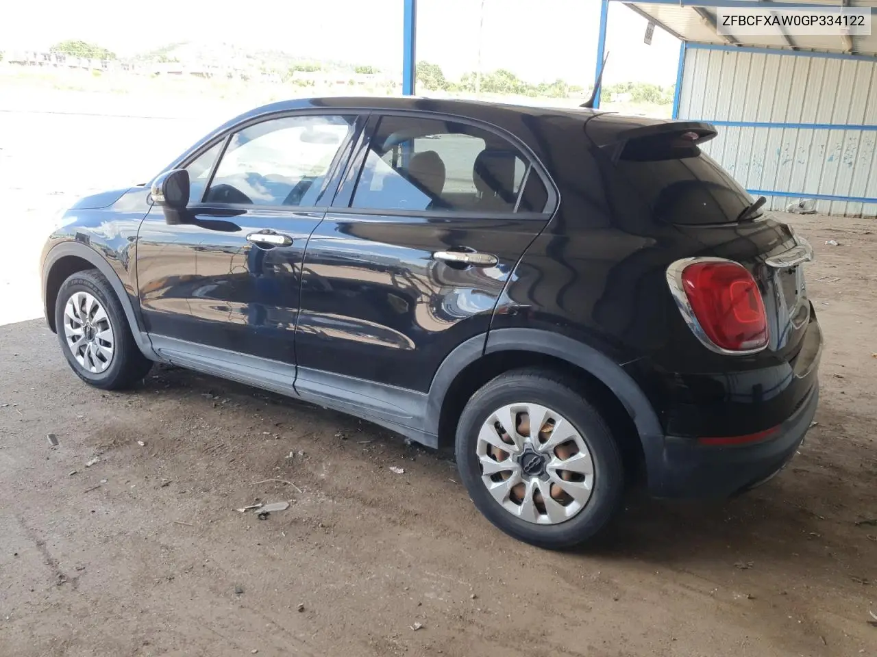 2016 Fiat 500X Pop VIN: ZFBCFXAW0GP334122 Lot: 62085195