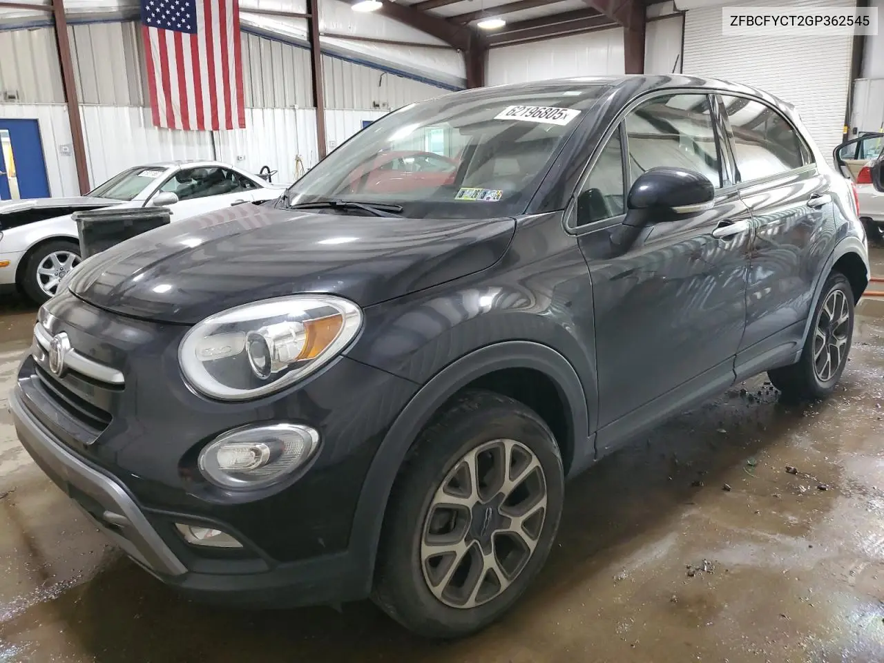 2016 Fiat 500X Trekking VIN: ZFBCFYCT2GP362545 Lot: 62196805