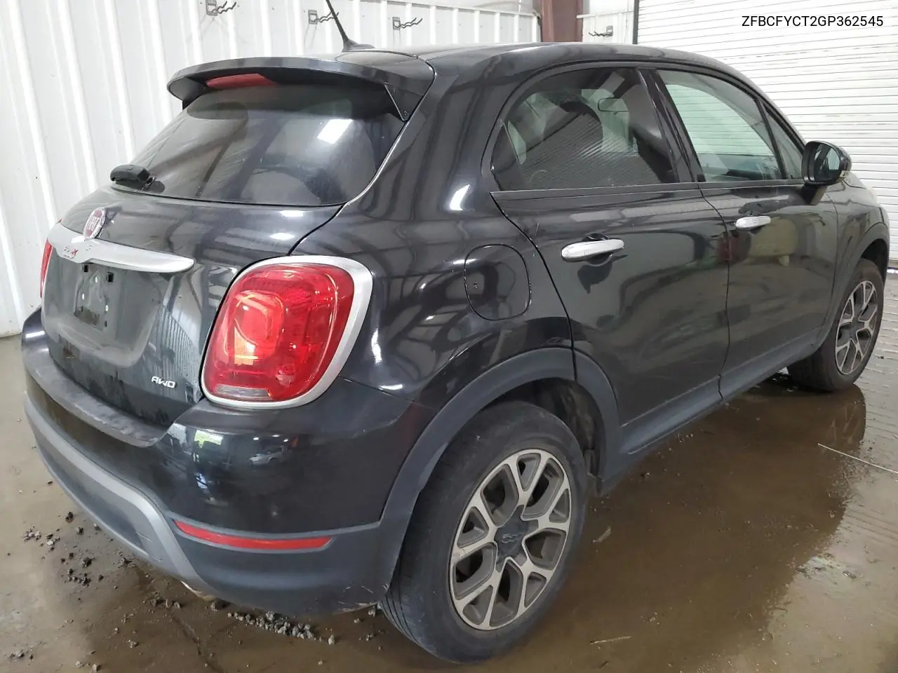 2016 Fiat 500X Trekking VIN: ZFBCFYCT2GP362545 Lot: 62196805