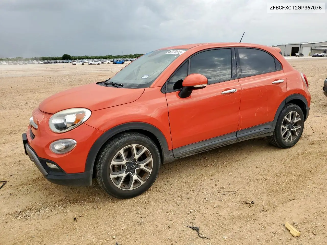 2016 Fiat 500X Trekking VIN: ZFBCFXCT2GP367075 Lot: 62720515