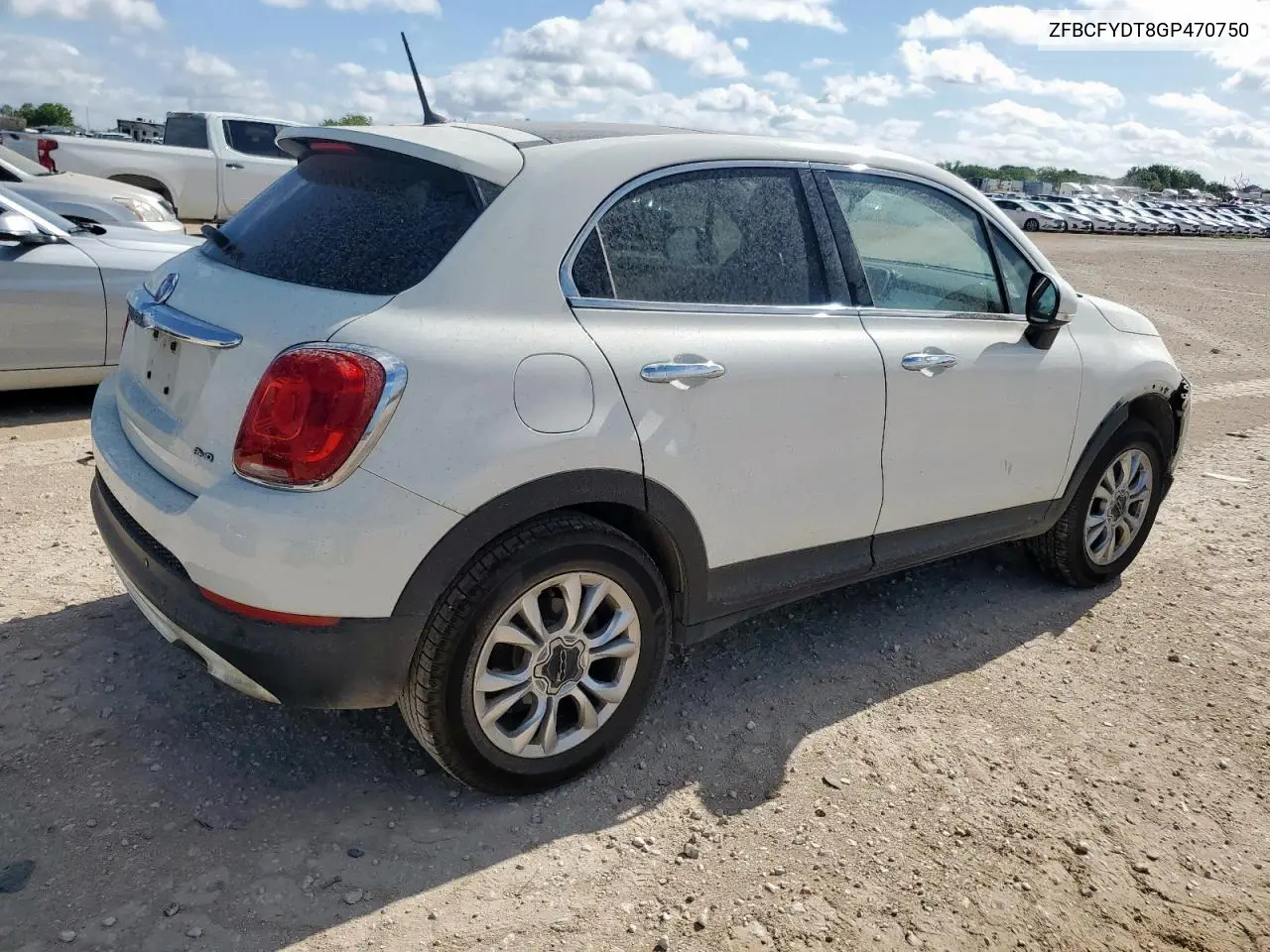 2016 Fiat 500X Lounge VIN: ZFBCFYDT8GP470750 Lot: 62875395