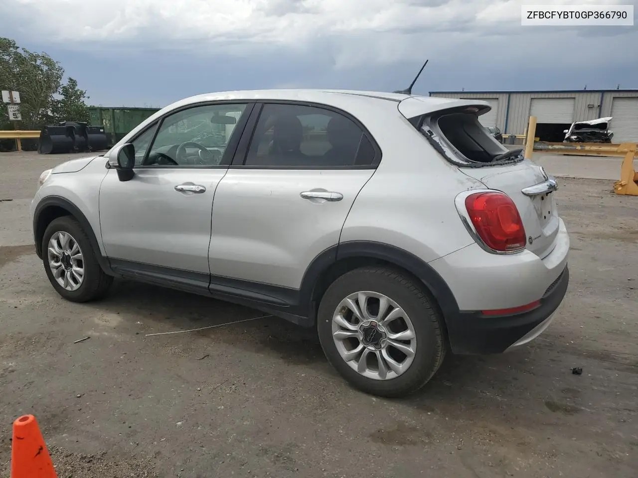 2016 Fiat 500X Easy VIN: ZFBCFYBT0GP366790 Lot: 62908455