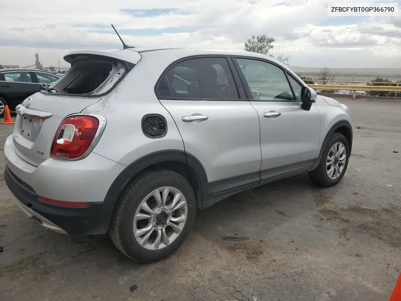 2016 Fiat 500X Easy VIN: ZFBCFYBT0GP366790 Lot: 62908455
