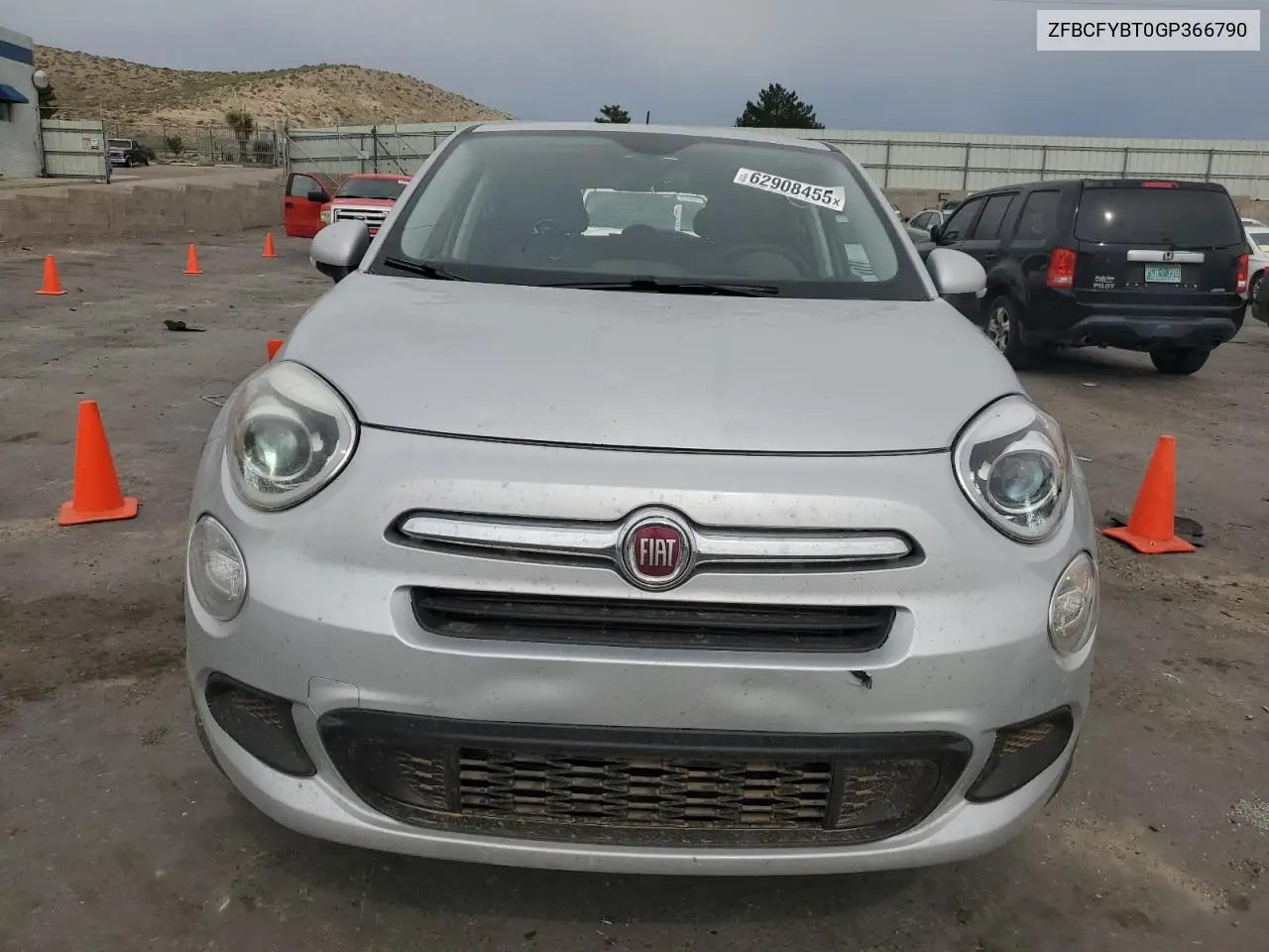 2016 Fiat 500X Easy VIN: ZFBCFYBT0GP366790 Lot: 62908455