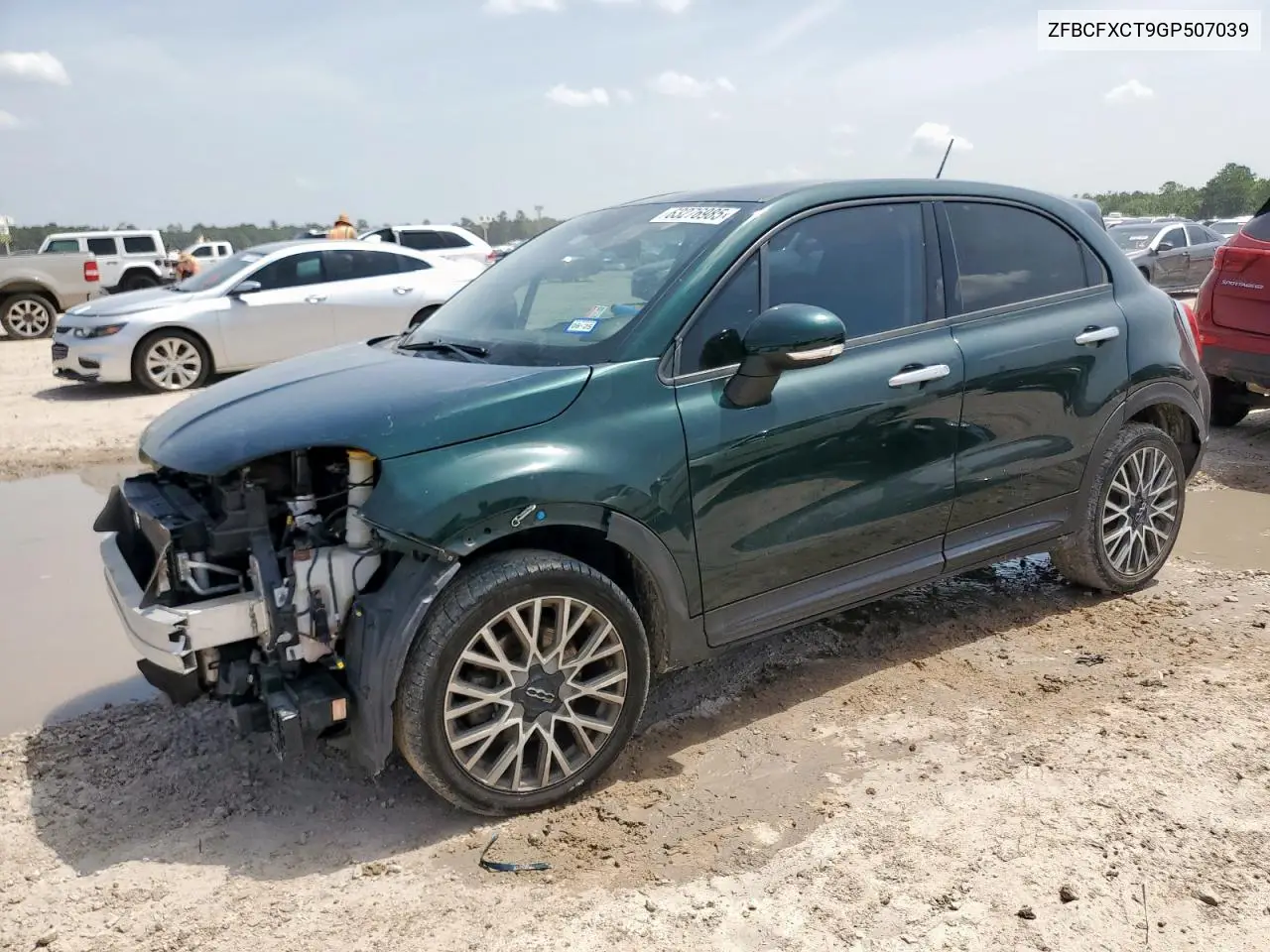 2016 Fiat 500X Trekking VIN: ZFBCFXCT9GP507039 Lot: 63276985