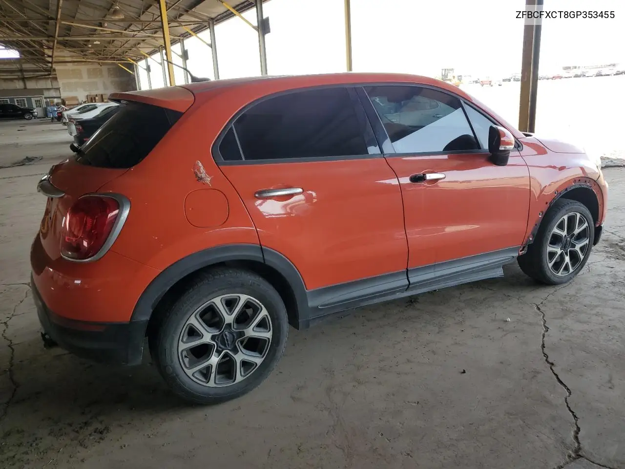 2016 Fiat 500X Trekking VIN: ZFBCFXCT8GP353455 Lot: 63281625