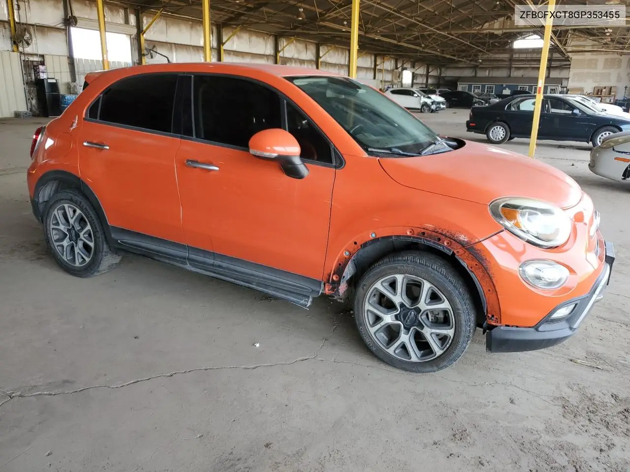 2016 Fiat 500X Trekking VIN: ZFBCFXCT8GP353455 Lot: 63281625