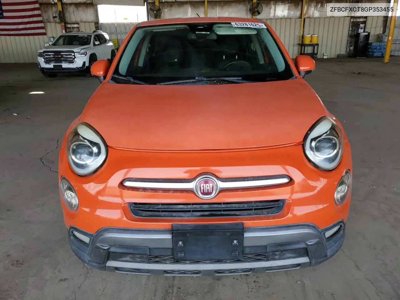 2016 Fiat 500X Trekking VIN: ZFBCFXCT8GP353455 Lot: 63281625