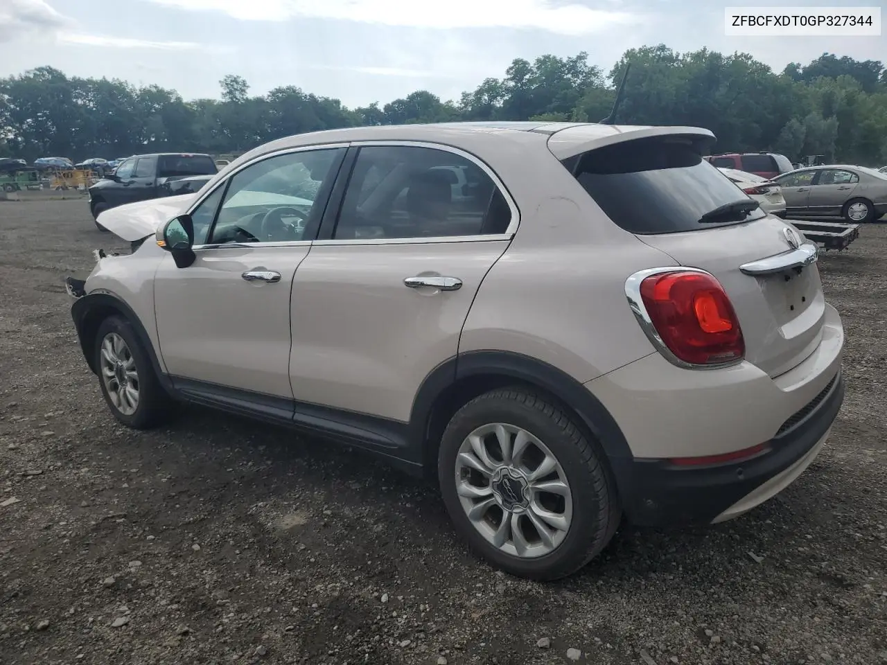 2016 Fiat 500X Lounge VIN: ZFBCFXDT0GP327344 Lot: 63584175