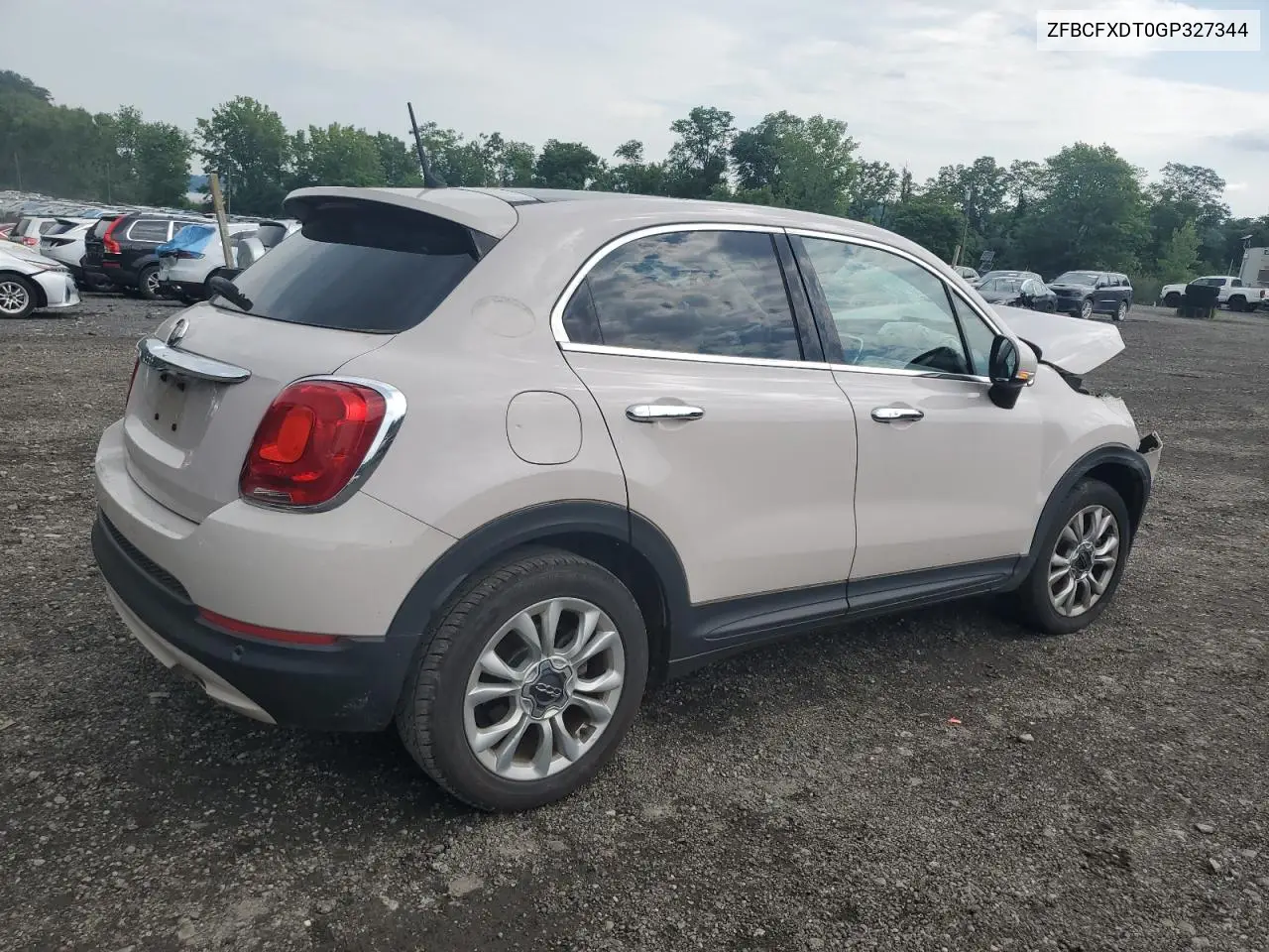 2016 Fiat 500X Lounge VIN: ZFBCFXDT0GP327344 Lot: 63584175