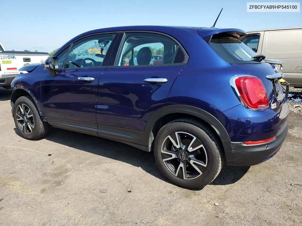 2017 Fiat 500X Pop VIN: ZFBCFYAB9HP545100 Lot: 61592265