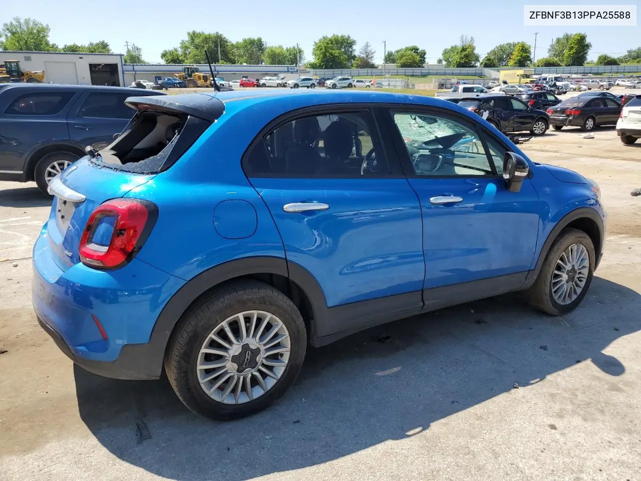 2023 Fiat 500X Pop VIN: ZFBNF3B13PPA25588 Lot: 62910325