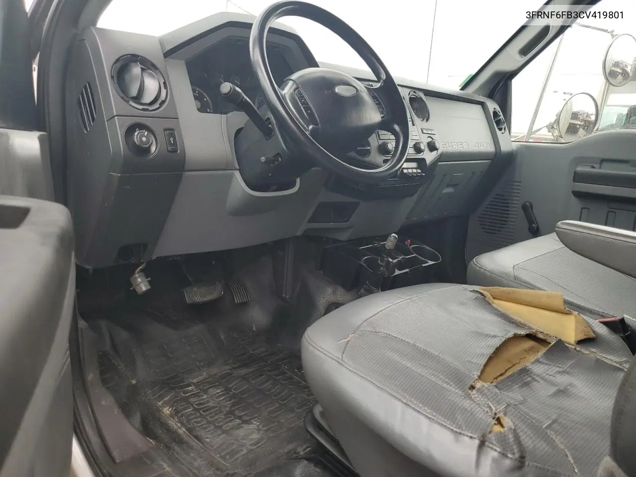 2012 Ford F650 Super Duty VIN: 3FRNF6FB3CV419801 Lot: 63348495