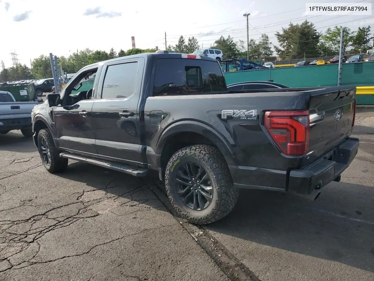 2024 Ford F150 Lariat VIN: 1FTFW5L87RFA87994 Lot: 58813315