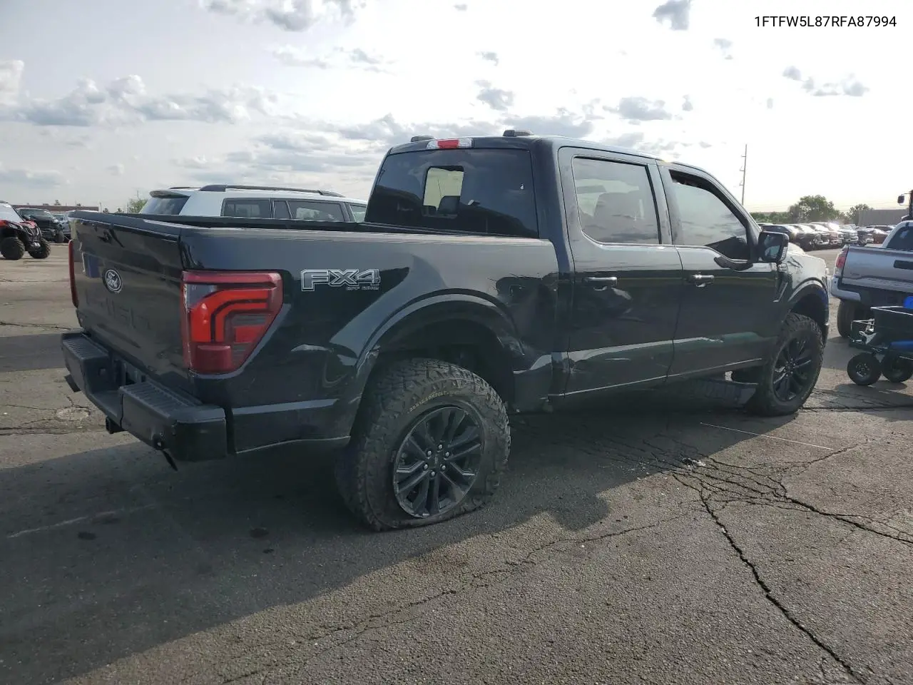 2024 Ford F150 Lariat VIN: 1FTFW5L87RFA87994 Lot: 58813315