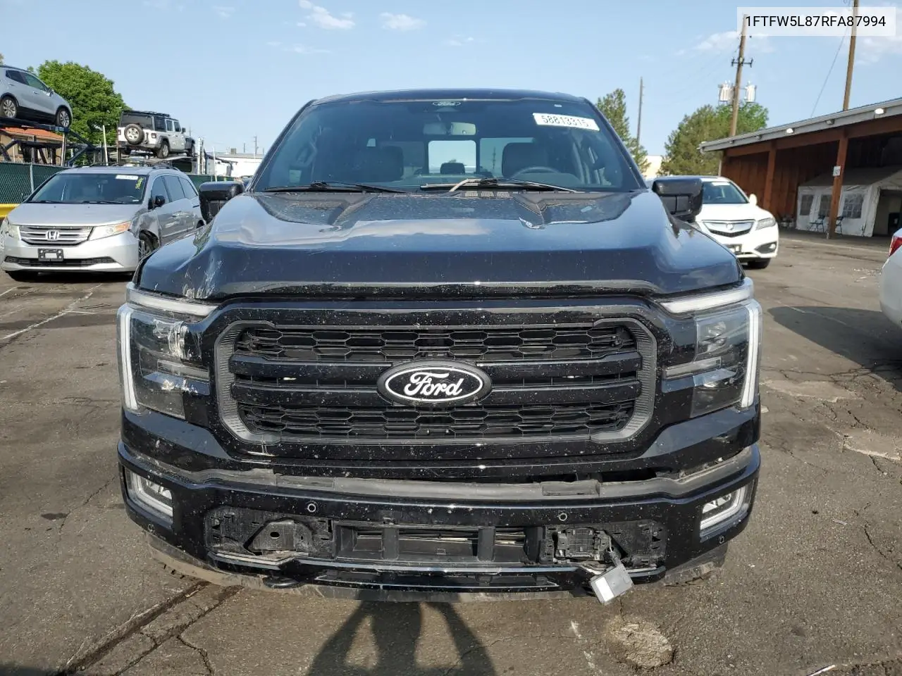 2024 Ford F150 Lariat VIN: 1FTFW5L87RFA87994 Lot: 58813315