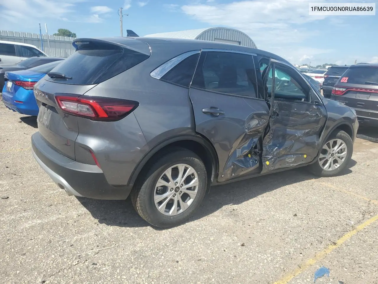 2024 Ford Escape Active VIN: 1FMCU0GN0RUA86639 Lot: 62695625