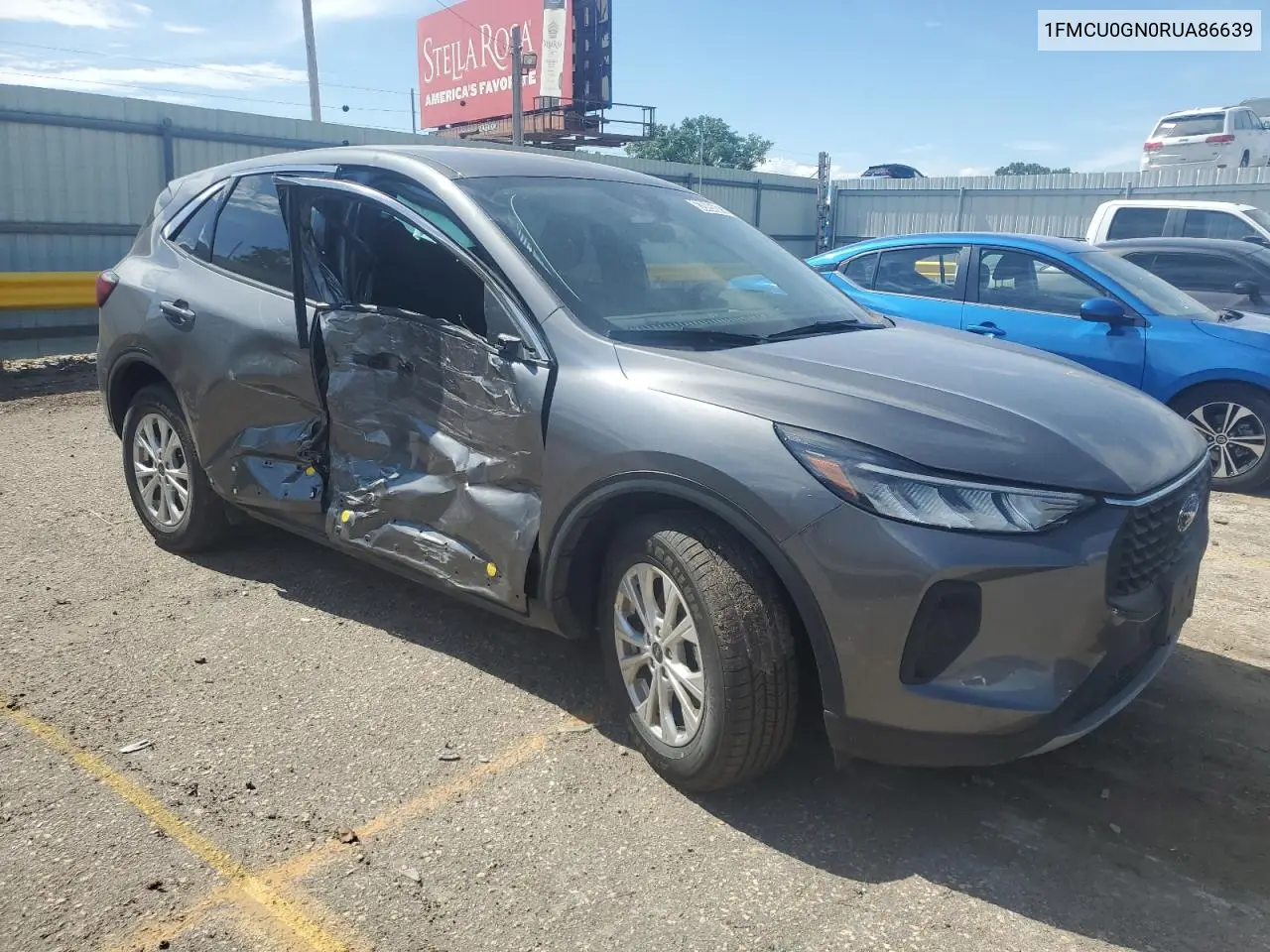2024 Ford Escape Active VIN: 1FMCU0GN0RUA86639 Lot: 62695625