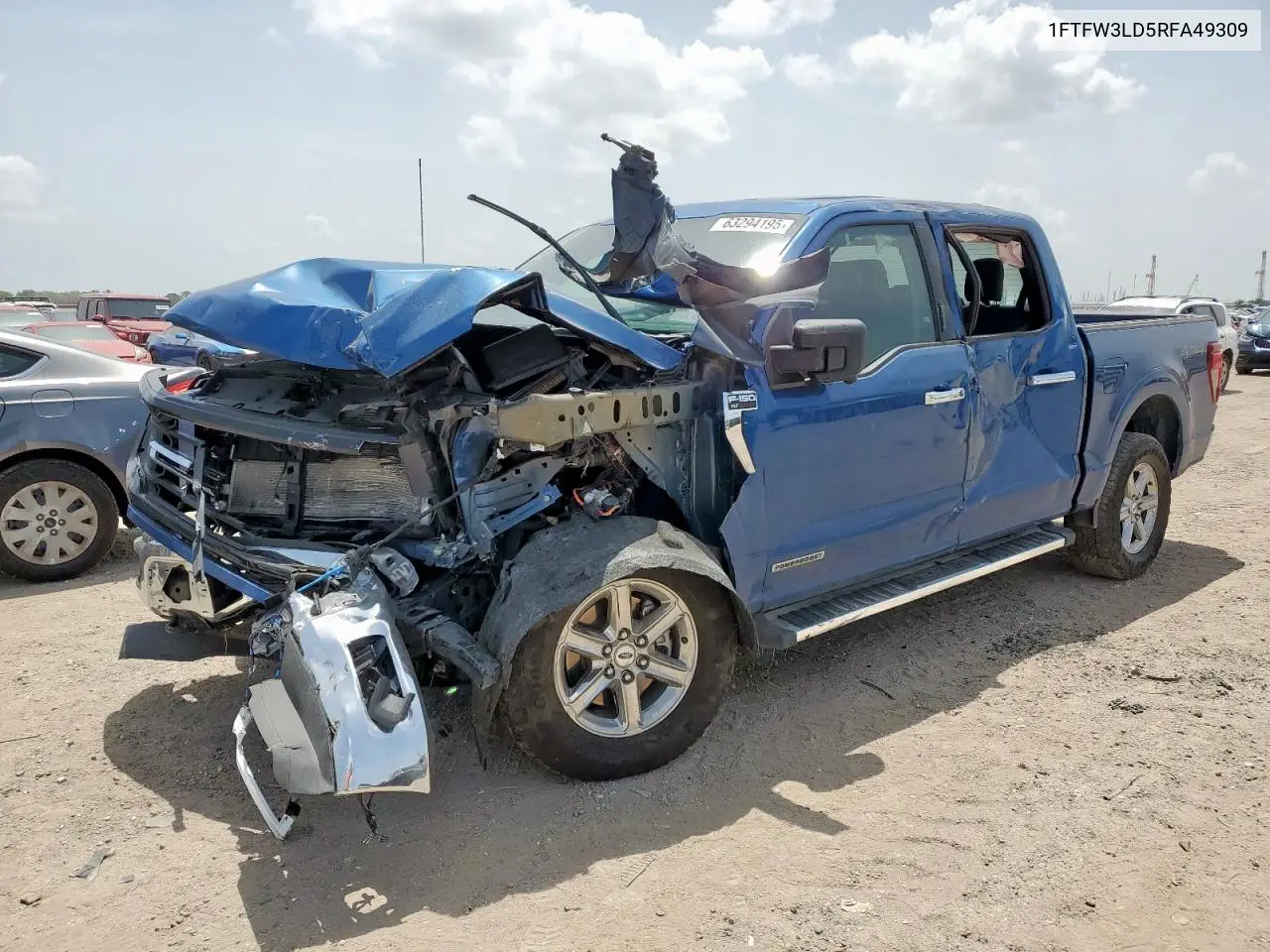1FTFW3LD5RFA49309 2024 Ford F150 Xlt