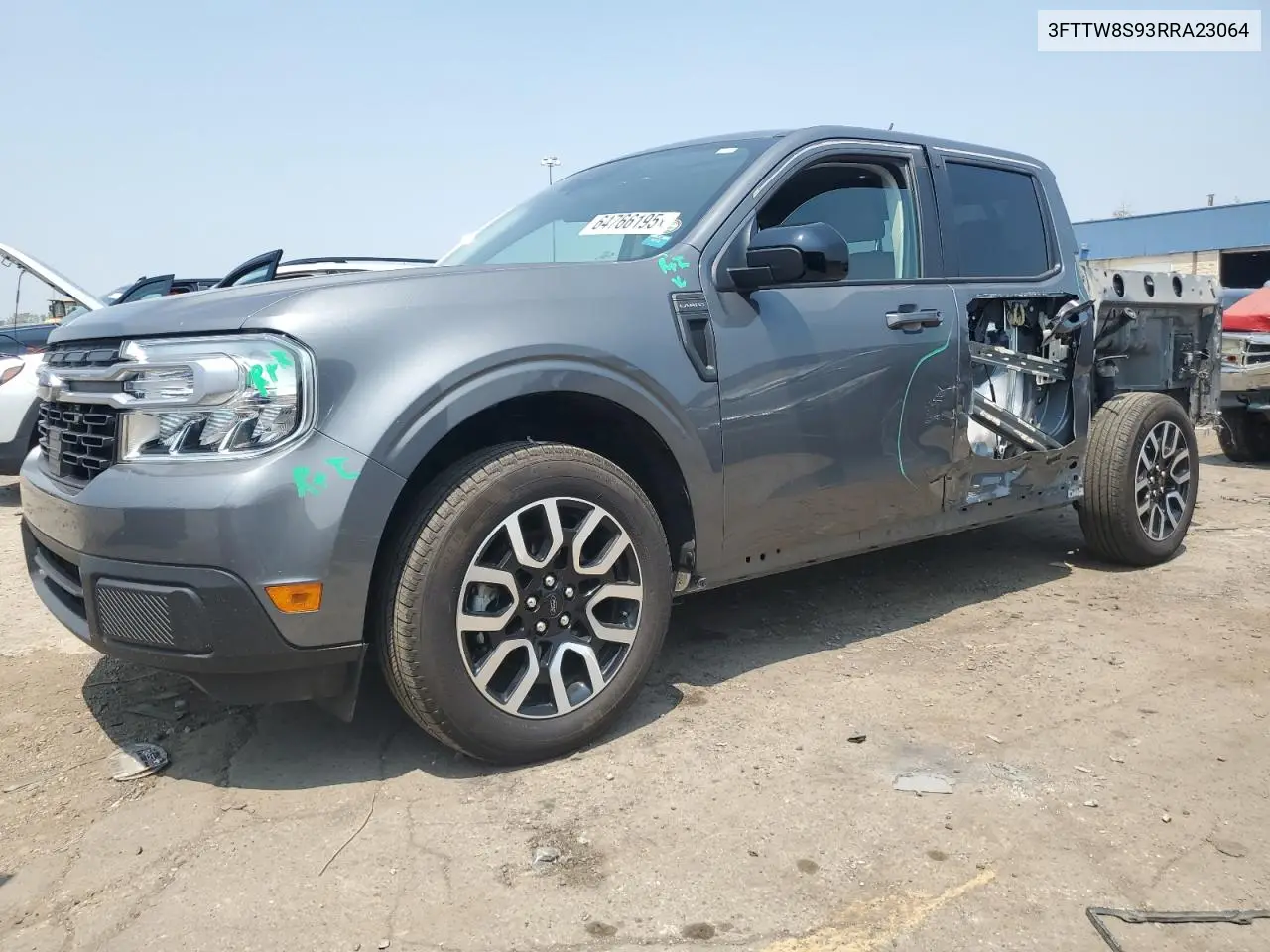 2024 Ford Maverick Lariat VIN: 3FTTW8S93RRA23064 Lot: 64766195