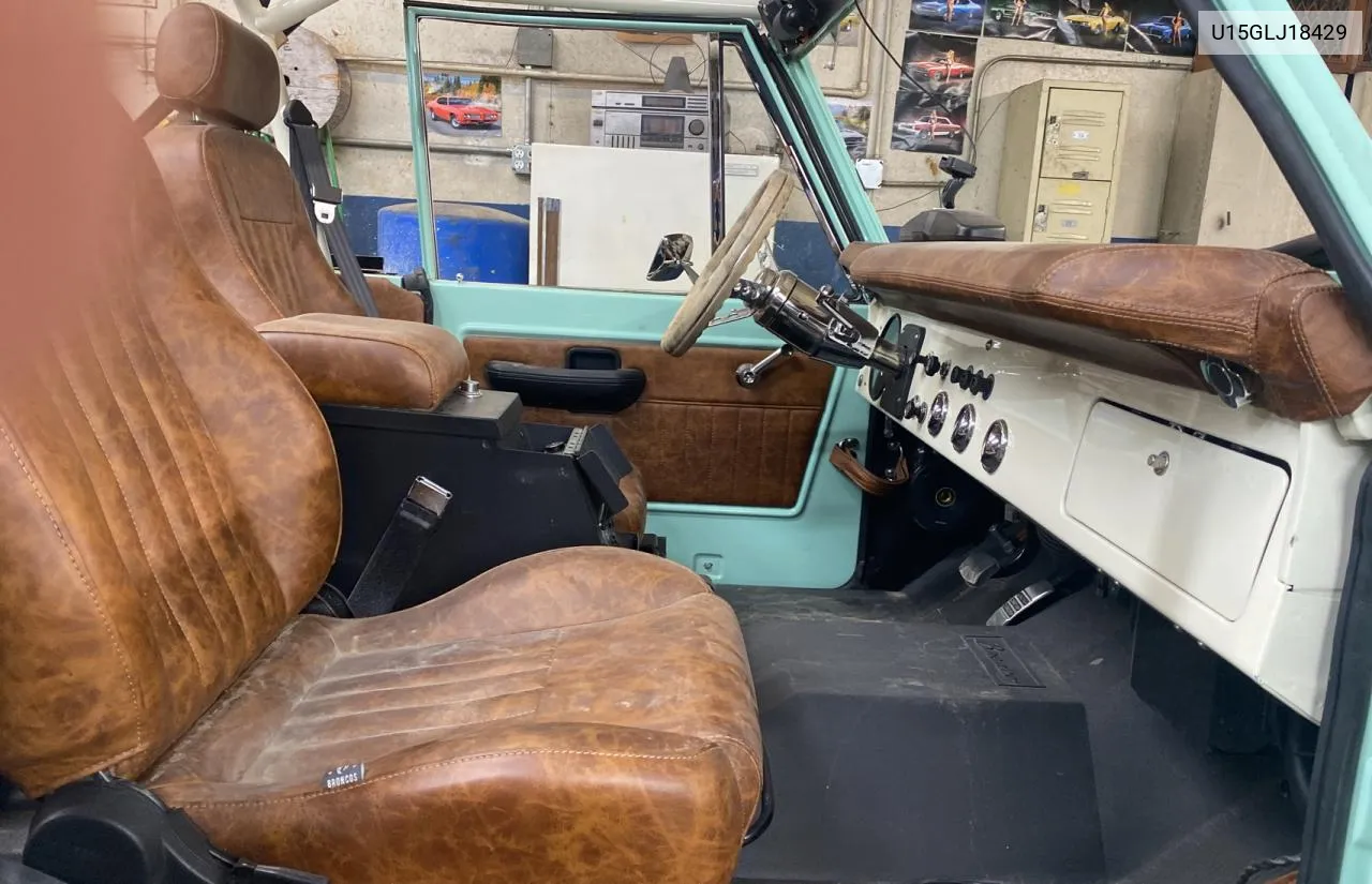 1970 Ford Bronco 4X4 VIN: U15GLJ18429 Lot: 89351135