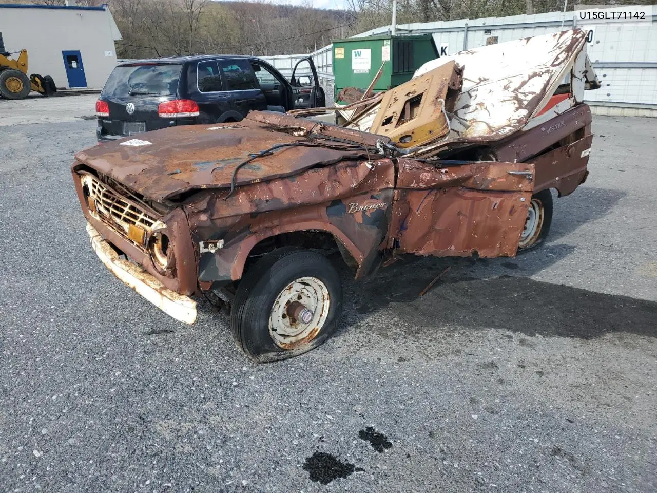 1974 Ford Bronco VIN: U15GLT71142 Lot: 52448935