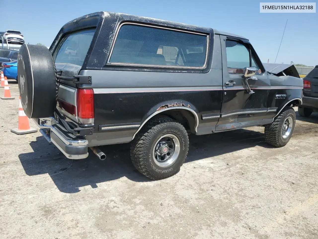 1987 Ford Bronco U100 VIN: 1FMEU15N1HLA32188 Lot: 53697985
