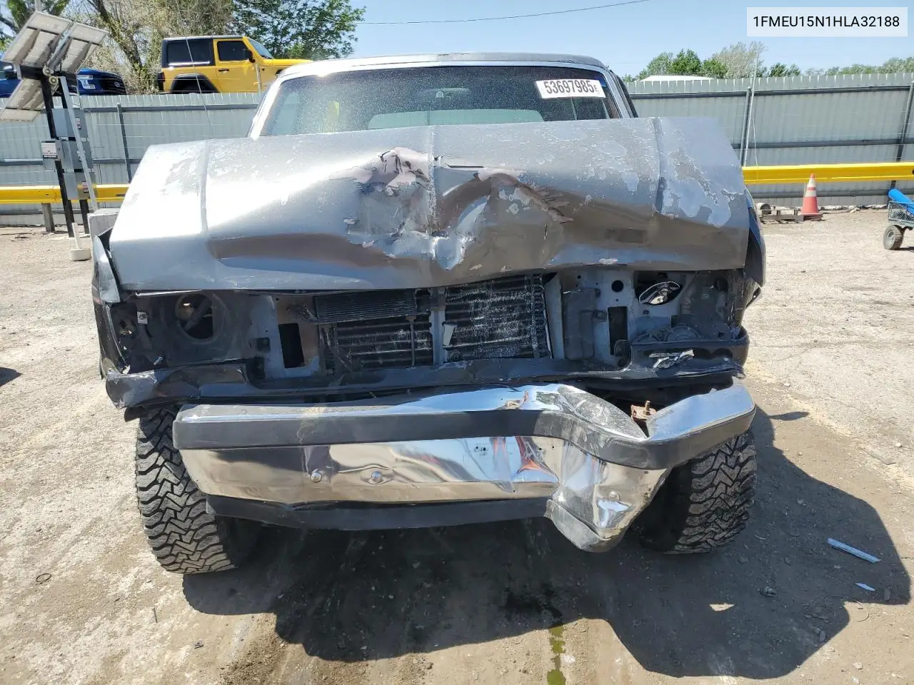 1987 Ford Bronco U100 VIN: 1FMEU15N1HLA32188 Lot: 53697985