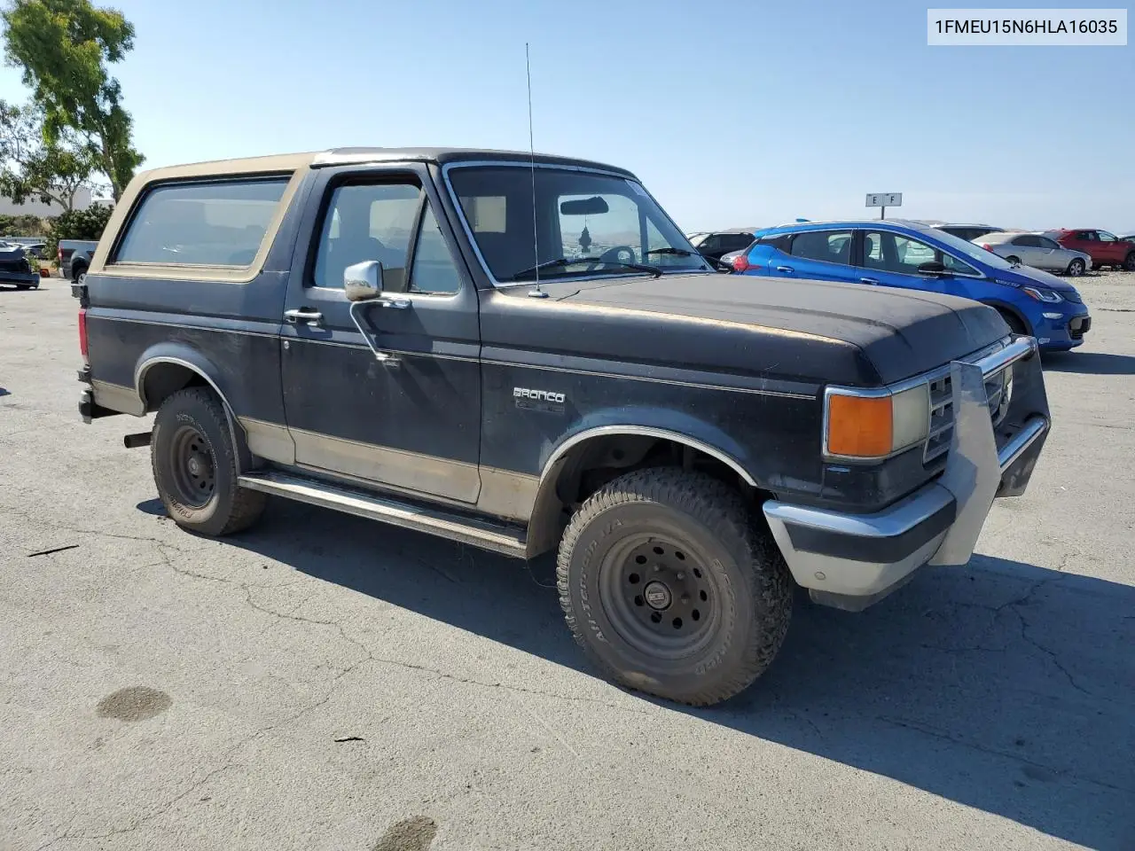 1987 Ford Bronco U100 VIN: 1FMEU15N6HLA16035 Lot: 60311925