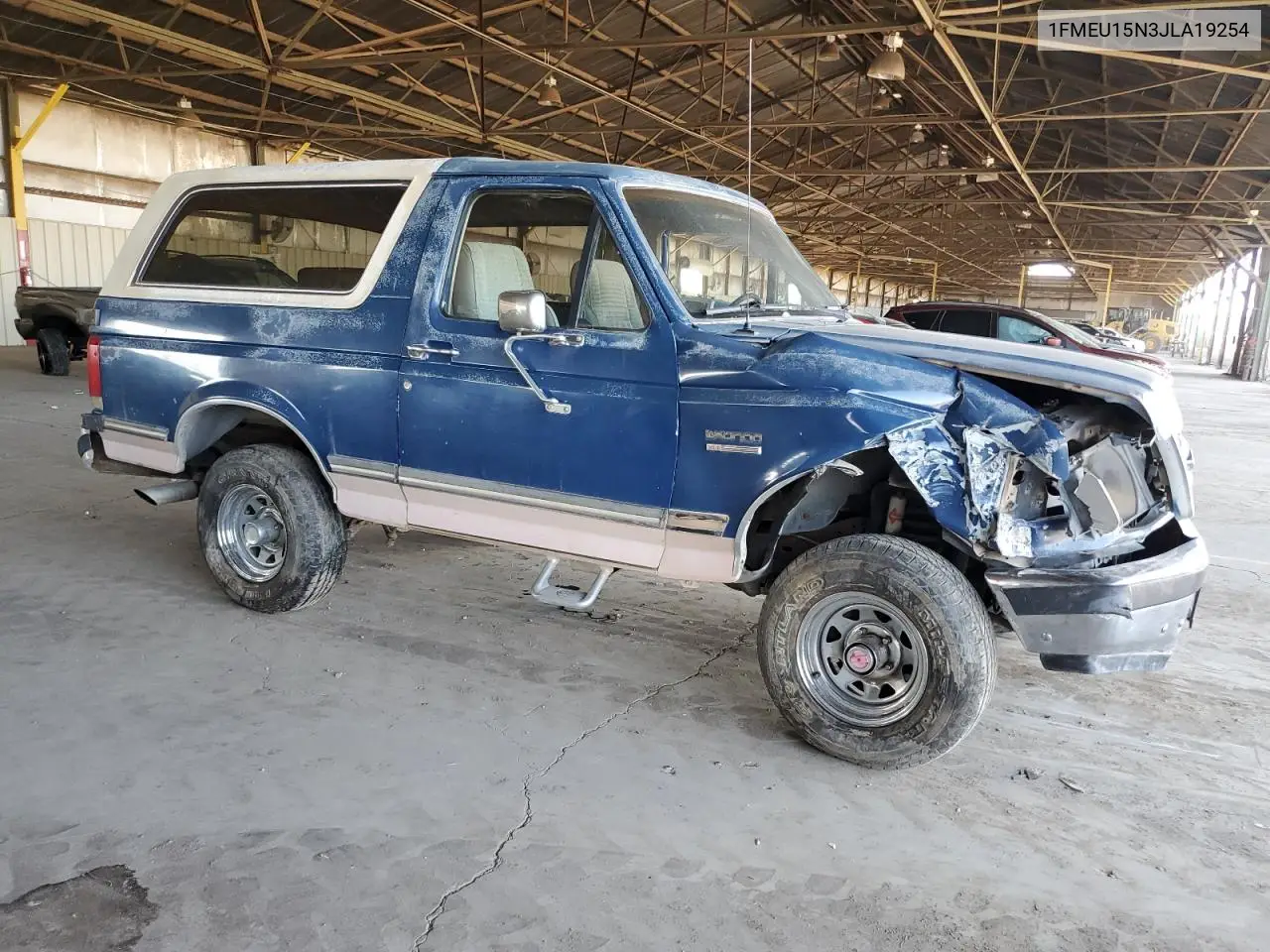 1988 Ford Bronco U100 VIN: 1FMEU15N3JLA19254 Lot: 58265515