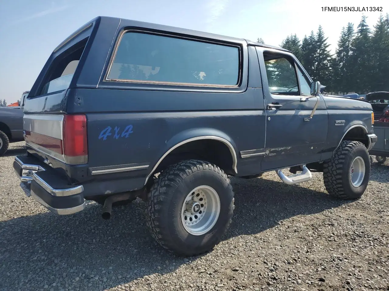 1988 Ford Bronco U100 VIN: 1FMEU15N3JLA13342 Lot: 62331455