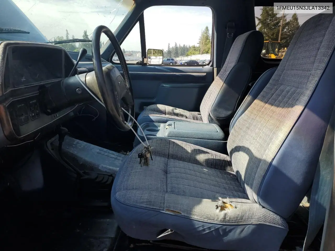 1988 Ford Bronco U100 VIN: 1FMEU15N3JLA13342 Lot: 62331455