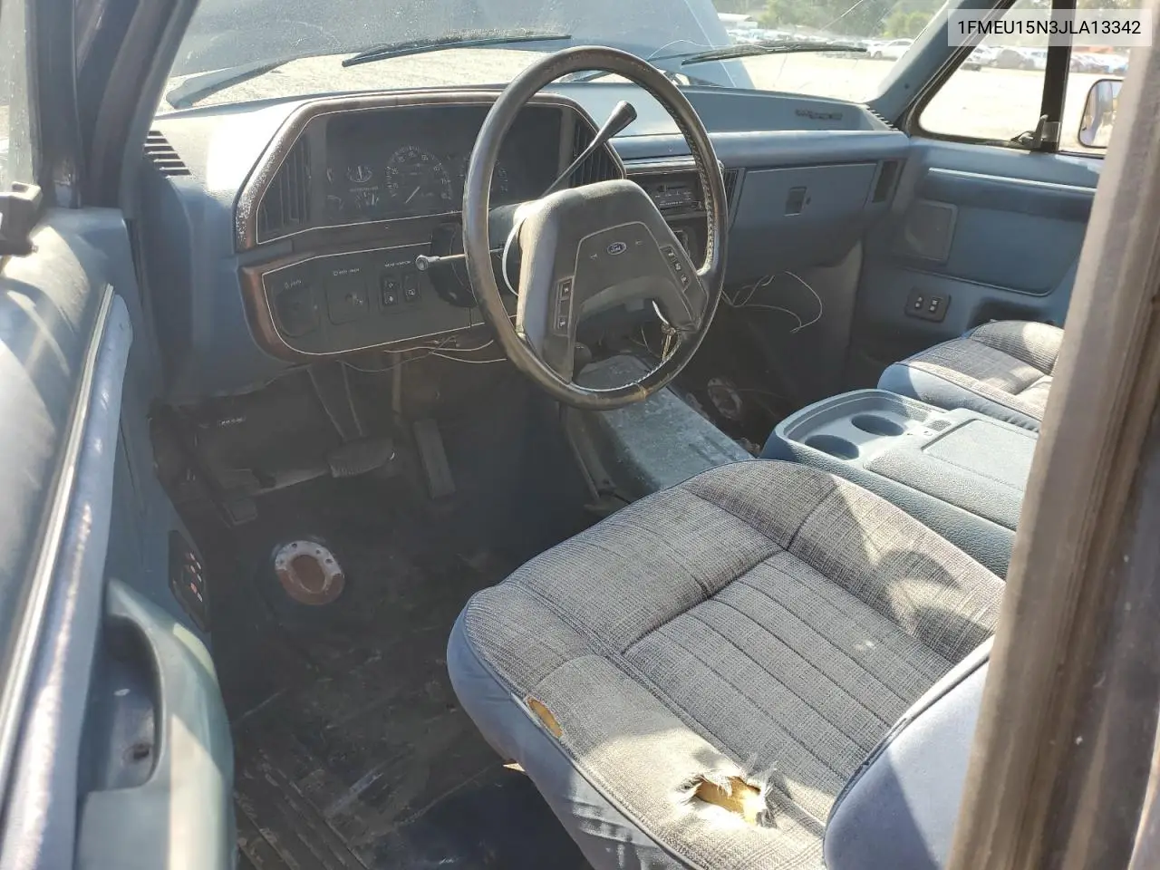1988 Ford Bronco U100 VIN: 1FMEU15N3JLA13342 Lot: 62331455