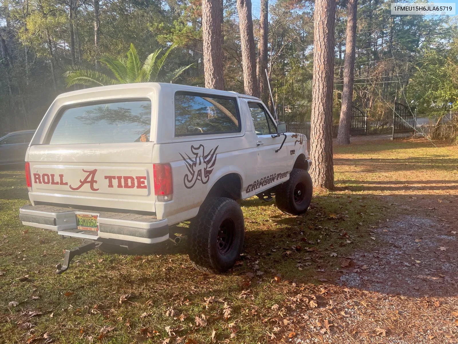 1988 Ford Bronco U100 VIN: 1FMEU15H6JLA65719 Lot: 70603672