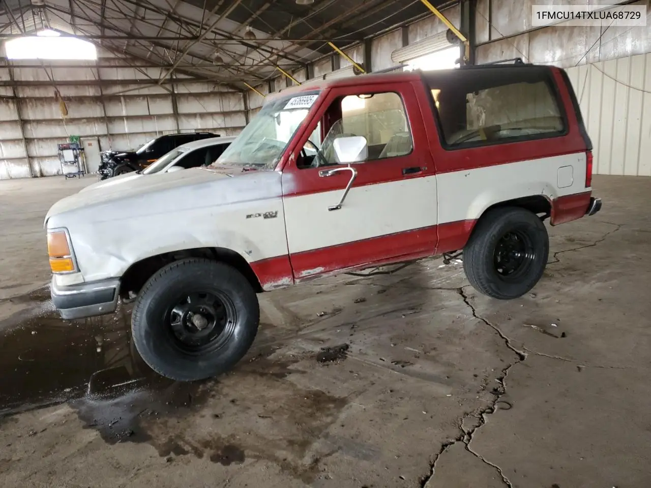 1990 Ford Bronco Ii VIN: 1FMCU14TXLUA68729 Lot: 45366995
