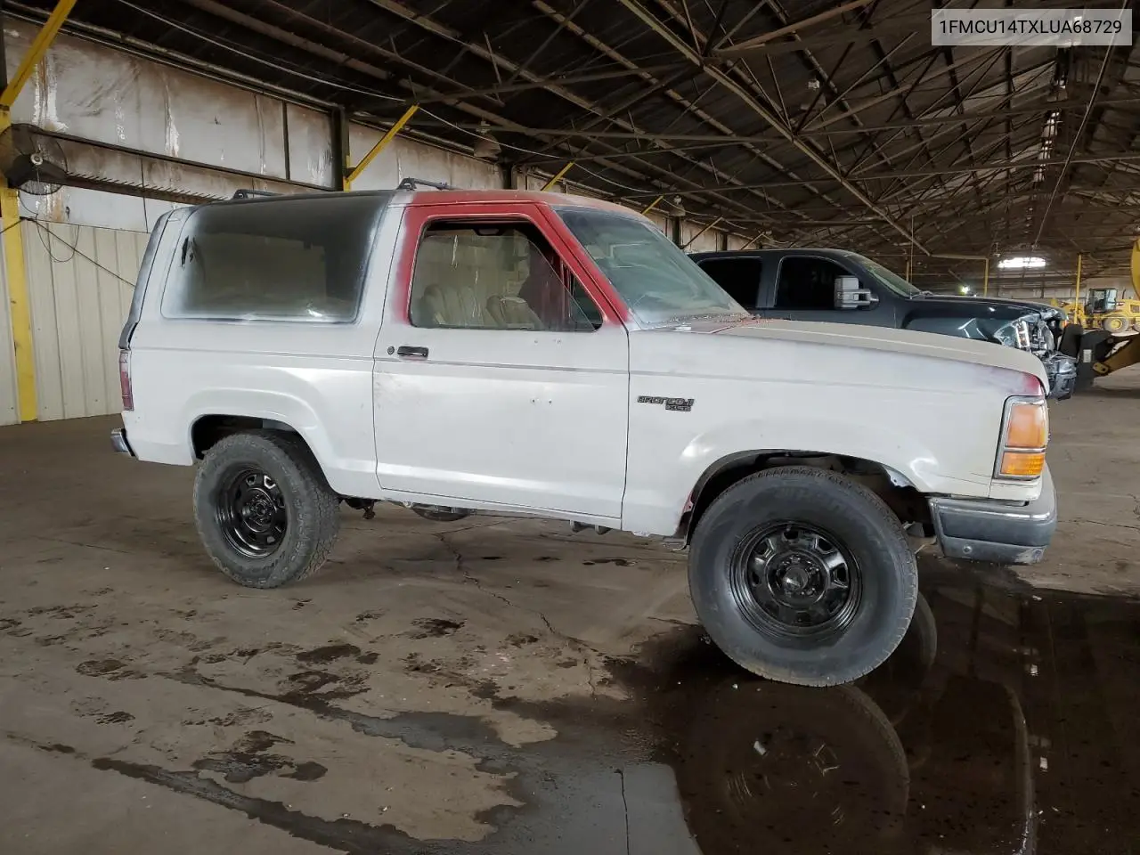 1990 Ford Bronco Ii VIN: 1FMCU14TXLUA68729 Lot: 45366995
